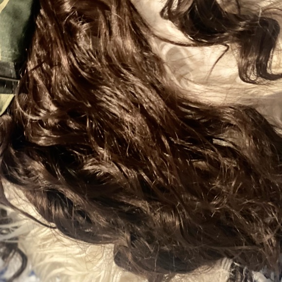 Camo baseball cap wig - Picture 4 of 5